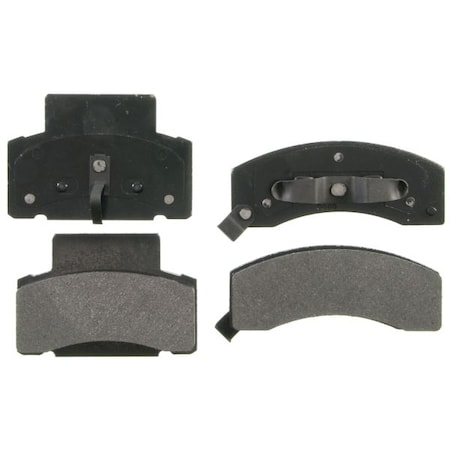 Wagner Brakes Semi-Met Disc Pad Set, Zx459 ZX459